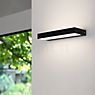 Serien Lighting SML², lámpara de pared LED cuerpo aluminio pulido/vidrio satinado - 30 cm - ejemplo de uso previsto
