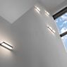 Serien Lighting SML², lámpara de pared LED cuerpo blanco/vidrio satinado - 15 cm - ejemplo de uso previsto