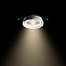 Sigor Nivo® Loftindbygningslampe LED hvid - ø11 cm - 36° - fast