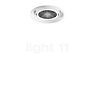 Sigor Nivo® Loftindbygningslampe LED hvid - ø14 cm - 36° - drejende