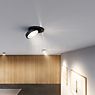 Sigor Nivo® recessed Ceiling Light LED black - ø11 cm - 50° - swivelling application picture