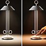 Sigor Nudiderot, lámpara recargable LED cobre