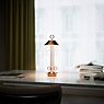 Sigor Nudiderot, lámpara recargable LED cobre - ejemplo de uso previsto