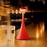 Sigor Nudrop mini Lampada ricaricabile LED rosso - immagine di applicazione