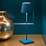 Sigor Nuindie Bordlampe LED blomme blå ansøgning billede
