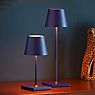Sigor Nuindie Lampe de table LED bleu prune - produit en situation