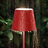 Sigor Nuindie Lampe de table LED rouge cerise