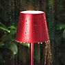 Sigor Nuindie Lampe de table LED rouge cerise