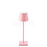 Sigor Nuindie, lámpara de sobremesa LED rosa
