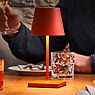 Sigor Nuindie mini Lampada da tavolo LED beige duna - immagine di applicazione