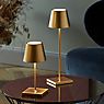 Sigor Nuindie mini Lampe de table LED beige dune - produit en situation