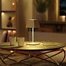 Sigor Nuindie mini Lampe de table rectangulaire LED blanc - produit en situation