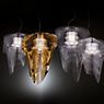Slamp Aria, lámpara de suspensión transparente - pequeño