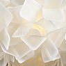 Slamp Clizia Lampada a sospensione fumé, large - Numerose piastrine delicate, realizzate con l'innovativo materiale plastico Opalflex®, formano l'affascinante superficie della Clizia.