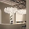 Slamp Clizia Pendant Light smoke, large application picture