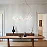 Slamp Hanami Pendant Light large, cable red application picture