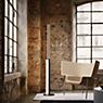 Slamp Modula Twisted Floor Lamp LED black/crystal clear application picture