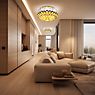 Slamp Odeon Ceiling Light gold - 65 cm application picture