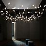 Slamp Tulip Pendelleuchte LED dezentral - 14-flammig prisme/laiton - produit en situation