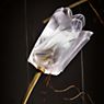 Slamp Tulip Pendelleuchte LED dezentral - 14-flammig prisme/messing