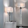 Sompex City Floor Lamp white/polished stainless steel application picture