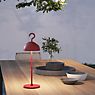Sompex Hook Lampada ricaricabile LED rosso - immagine di applicazione