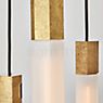 Tala Basalt Hanglamp 3-lichts roestvrij staal , uitloopartikelen