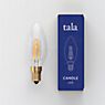 Tala C35-dim 4W/c 925, E14 LED traslucido chiaro