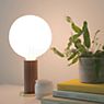 Tala Knuckle Sphere Lampe de table chêne - produit en situation