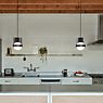 Tala Loop Pendant Light dark grey - small - incl. lamp application picture