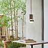 Tala Loop Pendant Light dark grey - small - incl. lamp application picture