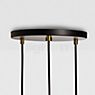 Tala Triple Pendant Light white - brass