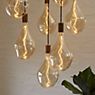 Tala Voronoi-dim 5W/gd 922, E27 LED Diseño especial dorado - ejemplo de uso previsto