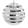 Tecnolumen Bulo Pendant light LED aluminium matt - An acrylic diffuser in shape of a cylinder distributes softly diffused light.