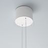 Tecnolumen Lum, lámpara de suspensión LED cromo humo - 195 cm