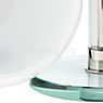 Tecnolumen Wagenfeld WG 24, lámpara de sobremesa cuerpo transparente/pie vidrio