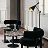 Tom Dixon Beat Lampadaire LED noir - produit en situation