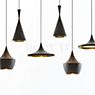 Tom Dixon Beat Wide Lampada a sospensione LED nero/ottone