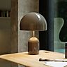 Tom Dixon Bell Lampe de table LED taupe - produit en situation