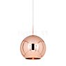 Tom Dixon Copper Round Suspension LED cuivre - ø25 cm