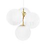 Tom Dixon Globe Chandelier LED opal/gold