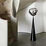 Tom Dixon Melt Cone Fat Lampadaire LED noir/argenté - produit en situation