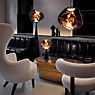 Tom Dixon Melt Cone Fat Lampadaire LED noir/cuivre - produit en situation