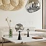 Tom Dixon Melt Cone Fat Table Lamp LED black/silver application picture