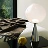 Tom Dixon Melt Cone Fat Table Lamp LED opal/silver application picture