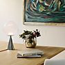 Tom Dixon Melt Cone Fat Table Lamp LED opal/silver application picture