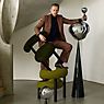 Tom Dixon Melt Cone Fat Table Lamp LED silver application picture