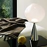 Tom Dixon Melt Cone Fat Table Lamp LED silver/opal application picture