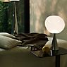 Tom Dixon Melt Cone Fat Table Lamp LED silver/opal application picture