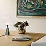 Tom Dixon Melt Cone Fat Table Lamp LED silver/opal application picture